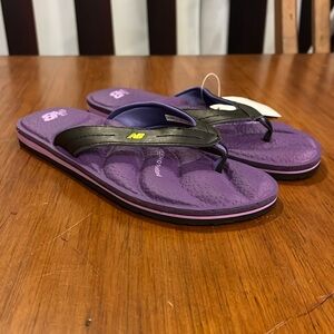 New Balance Plush 20 Thong Flip Flops Sandals new purple Women’s Size 7